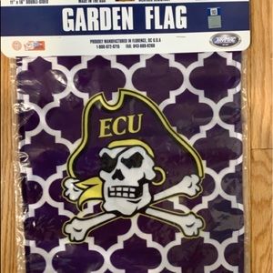 East Carolina garden flag